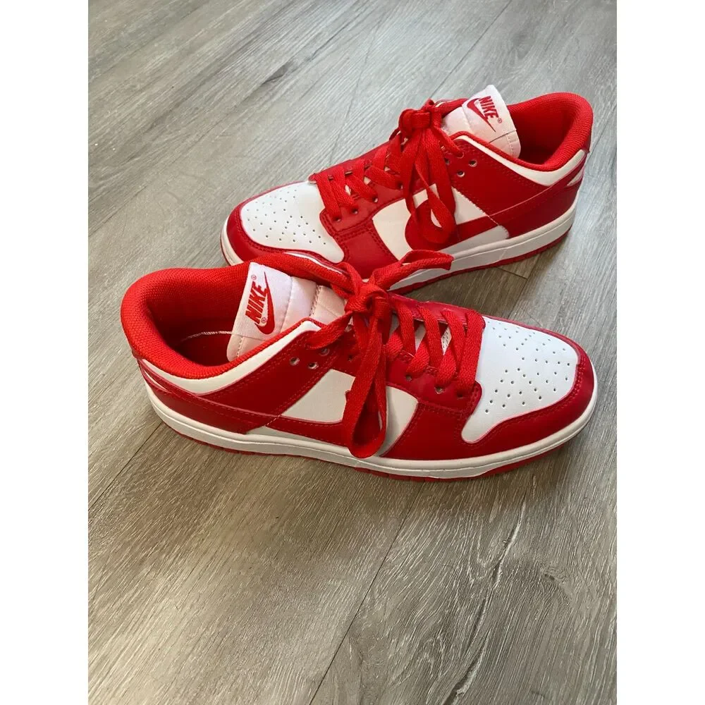 Nike Dunk Low SP St Johns University Red CU1727-100 Mens 6.5 Womens 8